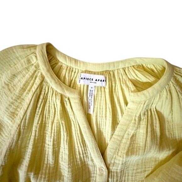 Apiece Apart‎ Esparta Top in Yellow - Size Small - Picture 4 of 10
